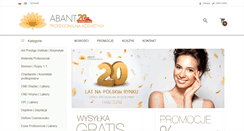 Desktop Screenshot of abant.pl